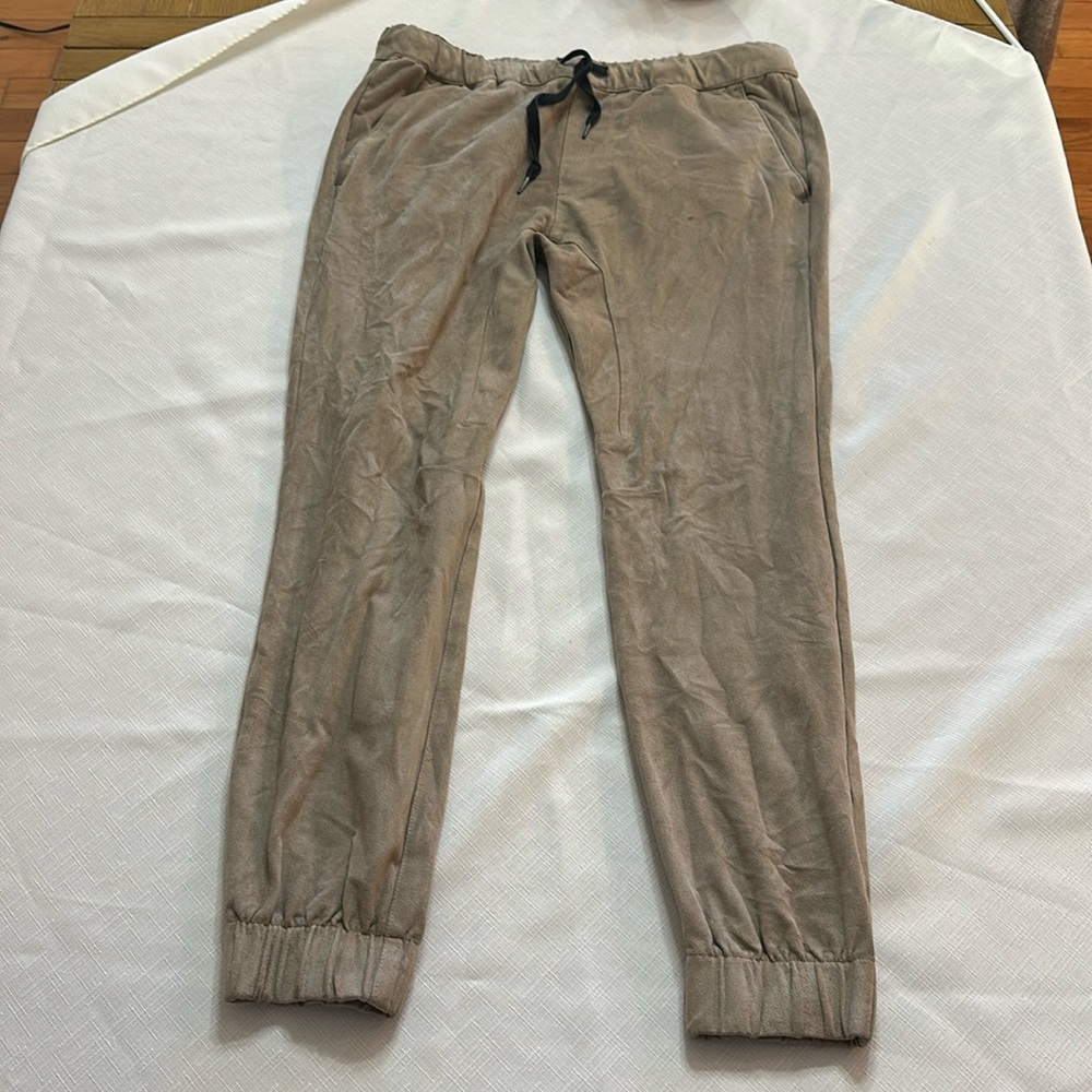 Suede Pacsun Jogger Pants